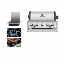 Barbecue Gas Encastrable (Built-In) Imperial S 590 Avec Réchaud BROIL KING -Napol Barbecues Magasin barbecue built in imperial 590s 2