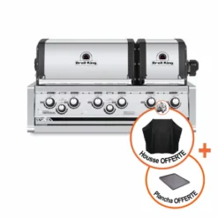 Barbvecue Gaz Encastrable (Built-In) Imperial S 690 Avec Réchaud BROIL KING -Napol Barbecues Magasin barbecue built in imperial xls broilking 5