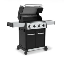 Barbecue Gaz Baron 420 Black Avec Plancha BROIL KING -Napol Barbecues Magasin barbecue gaz baron 420 black avec plancha broilking 2