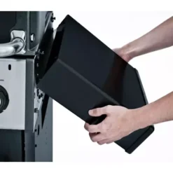 Barbecue Gaz Crown 480 Avec Tablettes Acier Rabattables Et Rôtissoire BROIL KING -Napol Barbecues Magasin barbecue gaz crown 480 avec rotissoire broil king 2