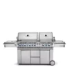 Barbecue Gaz Prestige Pro 825 4 Brûleurs + Sizzle Lateral + 2 Sizzle Interieurs+ Brûleur Arriere + Fumoir - NAPOLEON