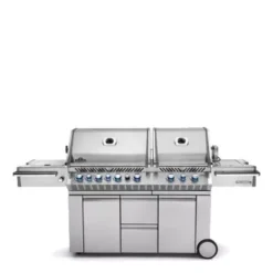 Barbecue Gaz Prestige Pro 825 4 Brûleurs + Sizzle Lateral + 2 Sizzle Interieurs+ Brûleur Arriere + Fumoir - NAPOLEON