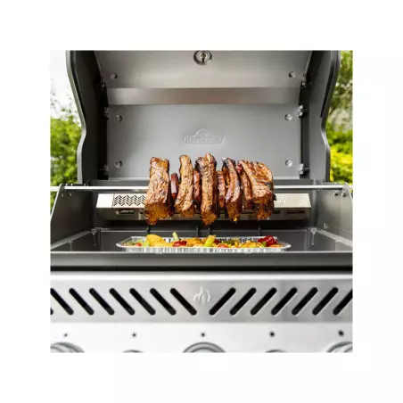 Barbecue Gaz Rogue 425 RSE Inox 3 Brûleurs + Sizzle Lateral + Brûleur Arriere - NAPOLEON 2 Barbecue Gaz Rogue 425 RSE Inox 3 Brûleurs + Sizzle Lateral + Brûleur Arriere - NAPOLEON – Image 2