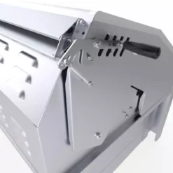 Barbecue Encastrable Hybride Charbon De Bois & Gaz 42" - 106cm - SUNSTONE -Napol Barbecues Magasin barbecue hybride gaz charbon de bois 76cm 12