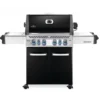 Napoleon BBQ Gaz Prestige 500 Noir 4B + Sizzle +Bruleur Arriere