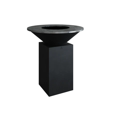 Brasero OFYR Classic Black 85 Plancha Acier Pied 75cm 1 Brasero OFYR Classic Black 85 Plancha Acier Pied 75cm