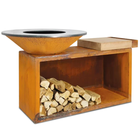Brasero OFYR Island 100 Bois Teck 1 Brasero OFYR Island 100 Bois Teck