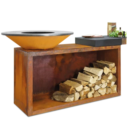 Brasero OFYR Island 100 Ceramique Gris Anthracite 1 Brasero OFYR Island 100 Ceramique Gris Anthracite