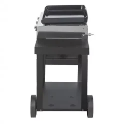 Combo Plancha Gaz Initial 65 + Chariot Acier Noir - ENO -Napol Barbecues Magasin combo plancha gaz initial 65 chariot acier noir 4