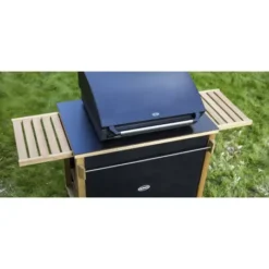 Desserte Pour Plancha Robinier Hpl Noir EMILE - ENO -Napol Barbecues Magasin desserte pour plancha robinier hpl noir emile 4