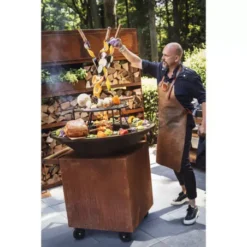 Brasero OFYR Classic Corten 100 Pro 5 Brasero OFYR Classic Corten 100 Pro -Napol Barbecues Magasin ofyr classic corten 100 pro 2