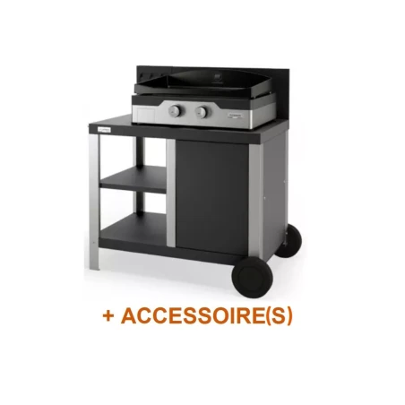 Pack + Combo Plancha Gaz Allure 260 Duo Desserte Allure Duo 1 Pack + Combo Plancha Gaz Allure 260 Duo Desserte Allure Duo