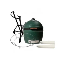 Pack Start BIG GREEN EGG 2Xl Avec Chariot à Poignee + Conveggtor