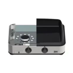 Plancha Enosign Gaz 65 Inox 2023 - ENO -Napol Barbecues Magasin plancha enosign gaz 65 inox avec capot 5