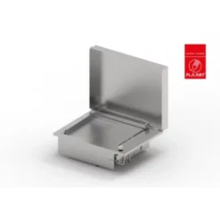 Plancha Gaz Encastrable Oasi 55 Cm Inox Plaque Lisse-Rainuree + Couvercle - PLANET -Napol Barbecues Magasin plancha gaz encastrable oasi 55 cm inox plaque lisse couvercle planet 2
