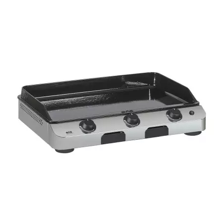 Combo Plancha Gaz Fusion 75 Inox Sur Chariot - ENO 1 Combo Plancha Gaz Fusion 75 Inox Sur Chariot - ENO