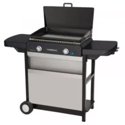 Plancha Gaz Sur Chariot Blue Flame Exld - CAMPINGAZ 5 Plancha Gaz Sur Chariot Blue Flame Exld - CAMPINGAZ -Napol Barbecues Magasin plancha gaz sur chariot blue flame exld 2