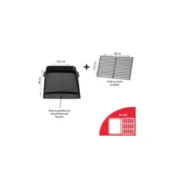 Weber Plancha Genesis + 1/2 Grille Genesis (Réf. 17853) -Napol Barbecues Magasin plancha genesis 1 2 grille genesis 2