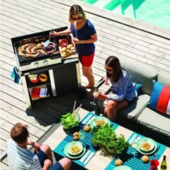 Plancha Gaz Signature Allure 260 Duo Acier/Inox -Napol Barbecues Magasin plancha signature allure 260 duo acier inox 2