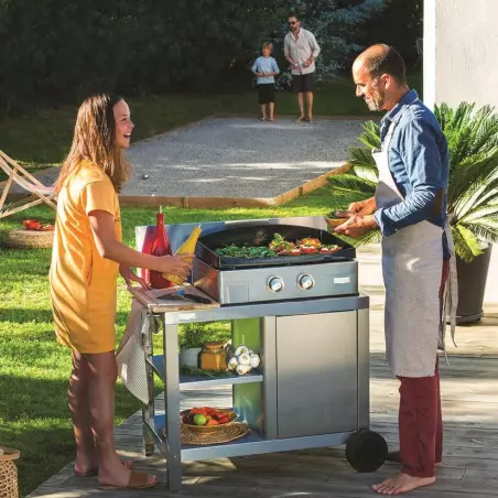 Plancha Gaz Signature Allure 260 Inox 2 Plancha Gaz Signature Allure 260 Inox – Image 2