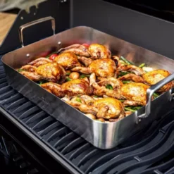 Napoleon Plat à Legumes Avec Planche à Découper Bambou 40 X 31 X 8 Cm -Napol Barbecues Magasin plat a legumes avec planche a decouper bambou 40 x 31x 8 cm 2