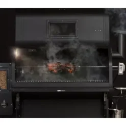 Rôtissoire Pour Barbecue à Pellets LEDGE & PEAK - GMG -Napol Barbecues Magasin rotissoire pour barbecue a pellets ledge peak gmg 3