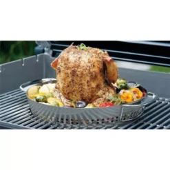 Support Cuisson Poulet Gourmet Gbs - 8838 - WEBER -Napol Barbecues Magasin support de cuisson poulet weber gourmet bbq system 2